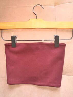 Zara Plum Tube Top - Size X-Small